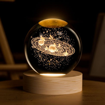 3D Crystal Lamp Ball(Assorted Design)